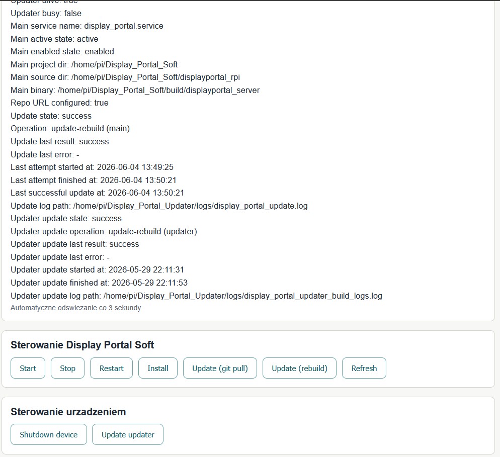 DisplayPortal Updater - zdjęcie 1